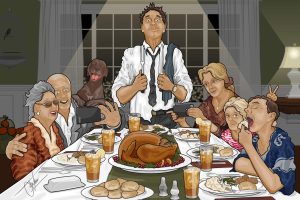 Digital Illustration for Thanksgiving - Adobe Illustrator