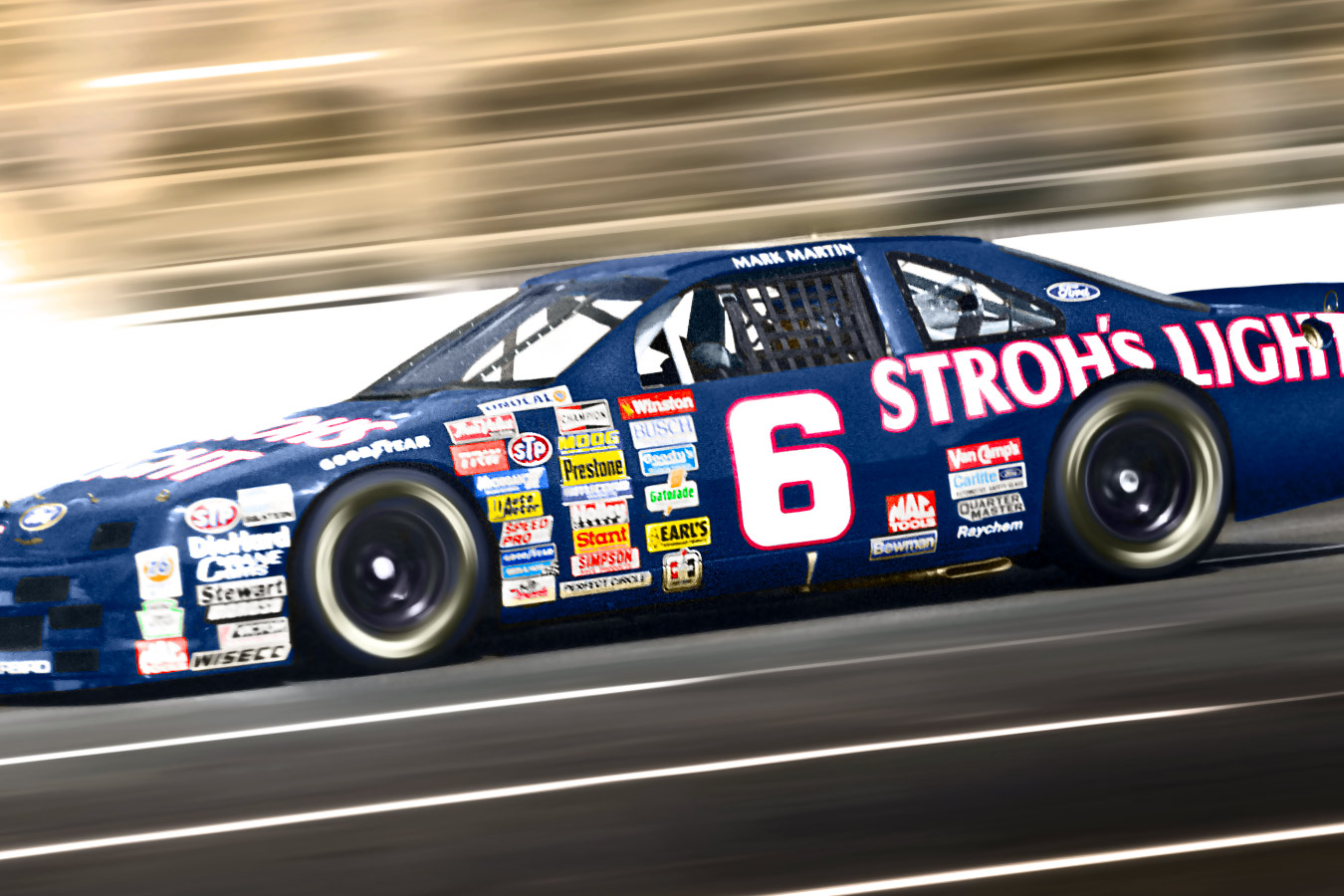 Motorsport Photography - NASCAR Cup Series - Mark Martin
