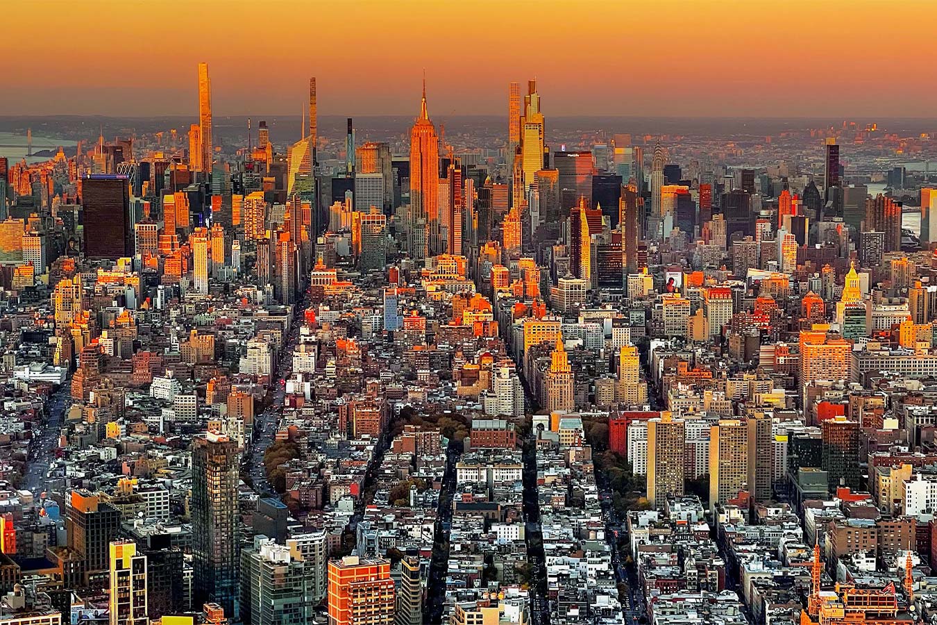 Photography - New York City sunset