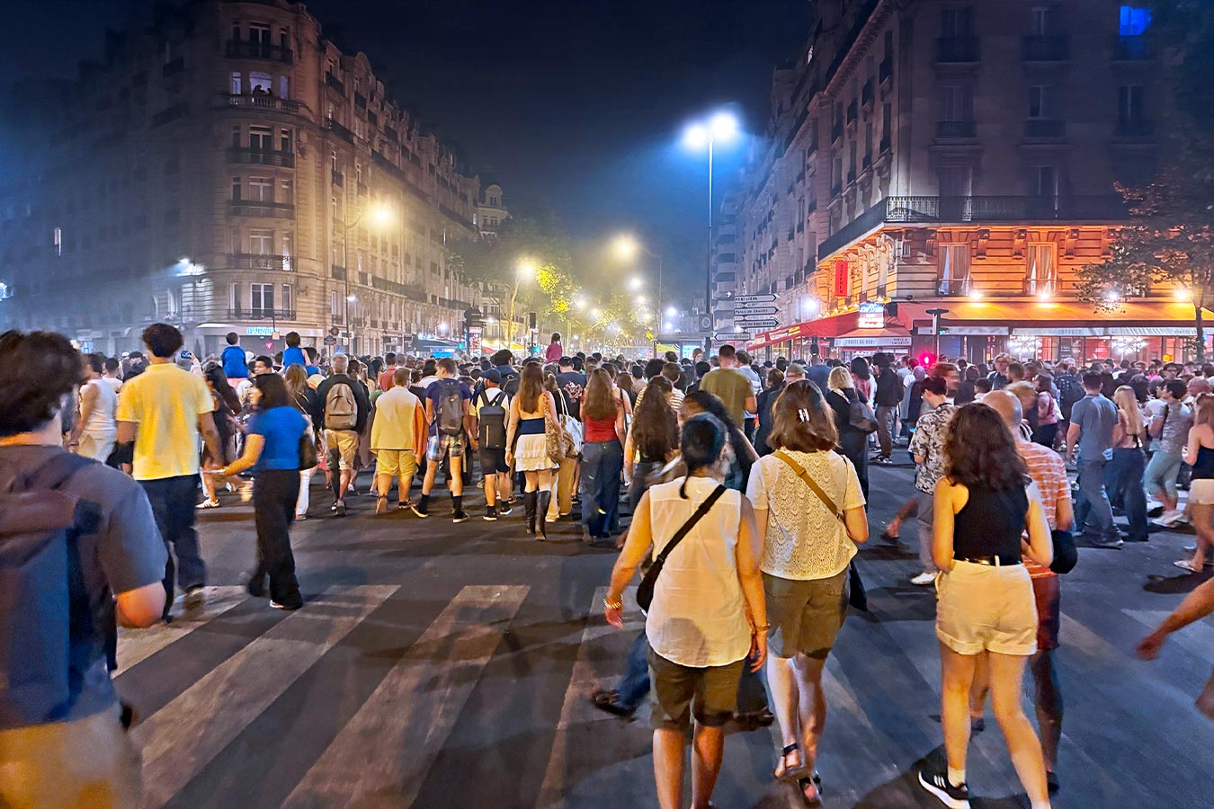 Photography - Paris Streets on Bastille Day